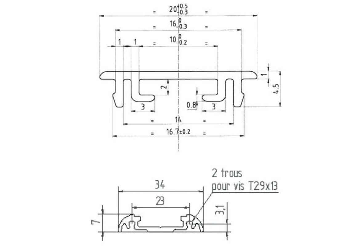 Balisage de couloir LED pour les couloirs des bus/car